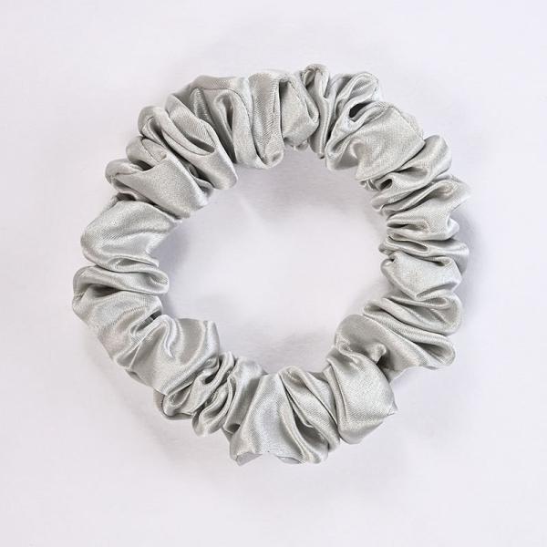 Silk Scrunchies For Hair 100% Mulberry Silk Ties For Curly Hair Scrunchies Prevent Breakage