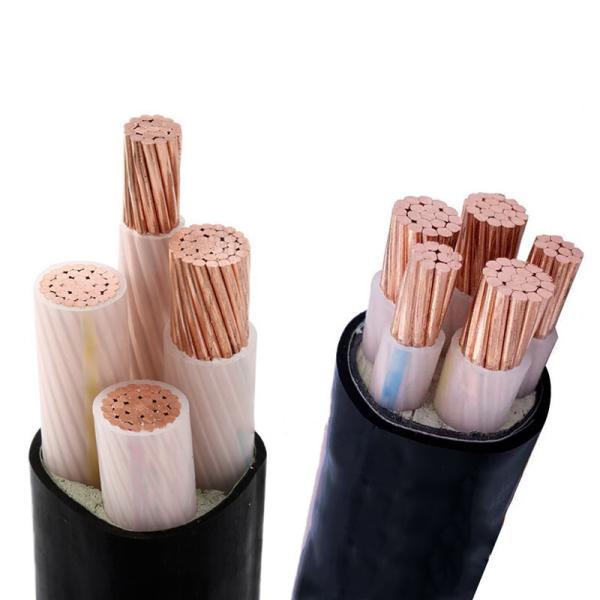Customized Size 4 Core 6mm 10mm 16mm 25mm 35mm 50mm Cu/PVC/PVC Cable with Pure Copper