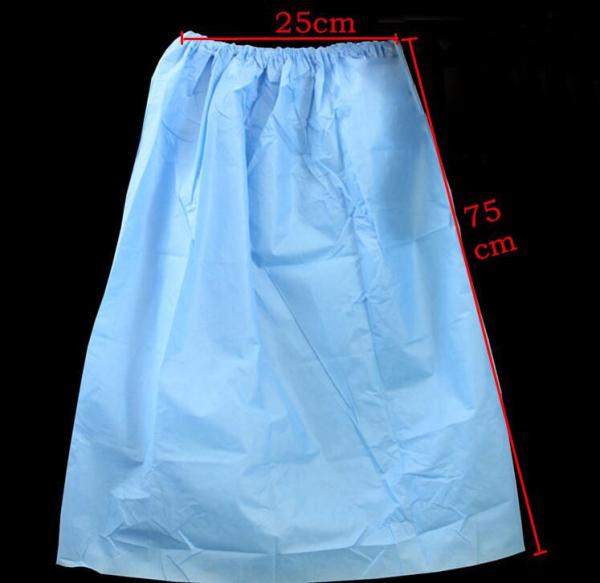 S&J Non woven fabric Women Ladies Wearable Super Soft disposable Dress Bath Skirt Tube top