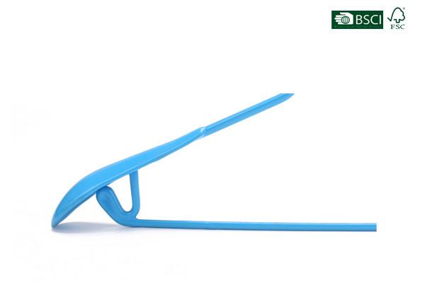 Betterall High Quallity Non Slip Durable Blue Color PVC Metal Shirt Hanger