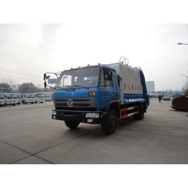 Dongfeng Compactor garbage truck 4X2 Engine YC4E140-42 Euro 2 truck for sale