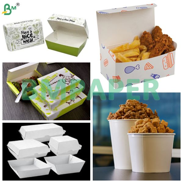 C1S High Bulk 245gsm For Direct Food Packaging Greaseproof Food Cardboard C1S High Bulk 245gsm For Direct Food Packaging Greaseproof Food Cardboard