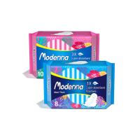 Serviettes hygiéniques OEM Coussinets hygiéniques respirants jetables de confort féminin ailé