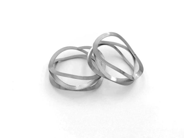 Zinc / Nickel Plating Wave Springs Shims Wire Diameter 0.15mm - 50mm