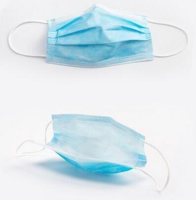 High Breathability 3 Ply Disposable Mask High Fluid And Respiratory Protection