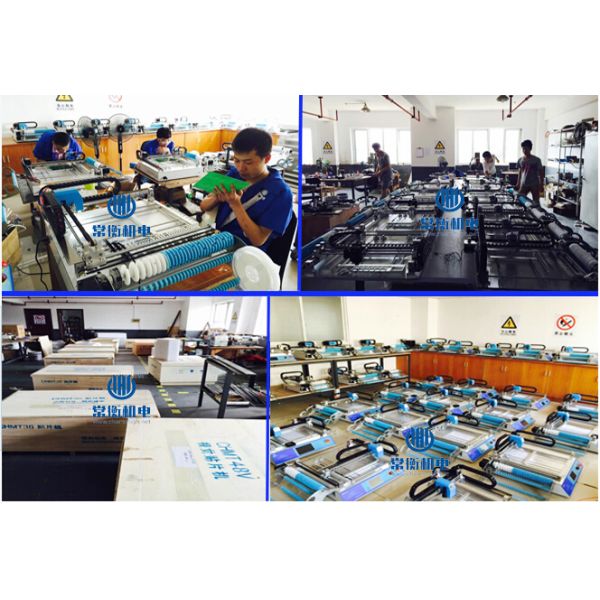 Desktop SMT Manual Pick And Place Machine 320*440mm Stencil Printer Silk screen printer