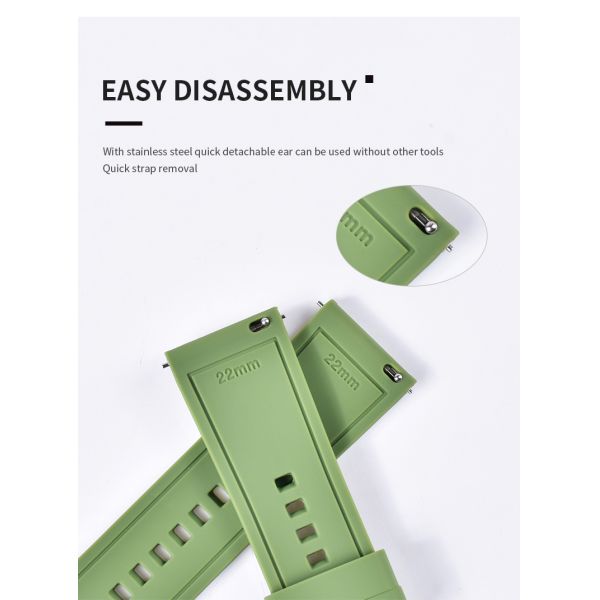 Soft Ribbed Silicone Strap · Customizable Colors | OEM/ODM - China Wholesaler SHX
