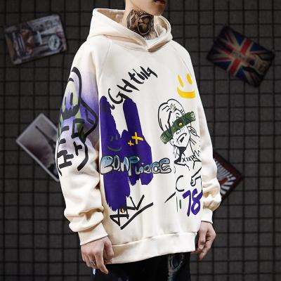 A paródia escura da rua personalizou o pulôver entufado de Hip Hop dos desenhos animados dos Hoodies dos grafittis