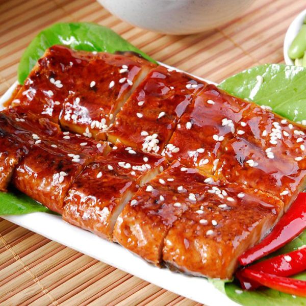 Customized Unagi Japanese Technique Dried Roasted Frozen Eel Vacuum Packed Somked Unagi Roasted Eel Fish