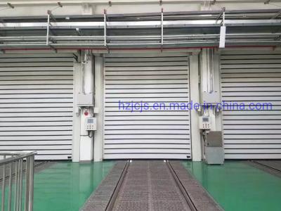 High Speed Rolling Rapid Roll up Fast Door with Security and Output Torque of 1000N