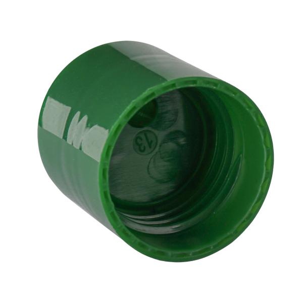 High - Quality Green Polypropylene Plastic 24/410 Shampoo Bottle Cap, Disc - Top Press - Spraying Cap