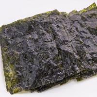 Nori Sheets secada alga Roasted 100 pelo saco escuro - verde