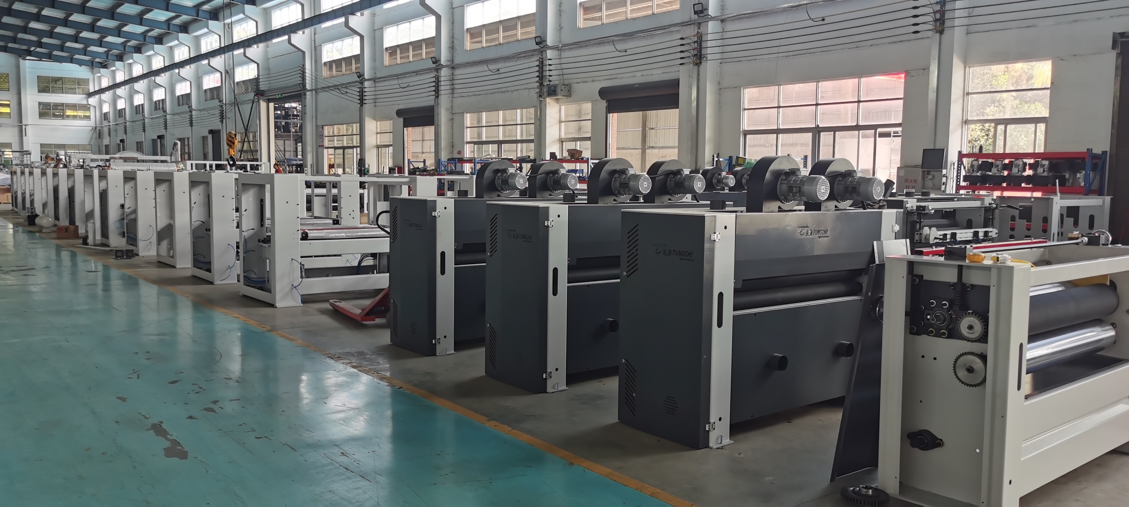 TC Automatic Multifunctional Pur Glue Plastic Film Lamination Machine