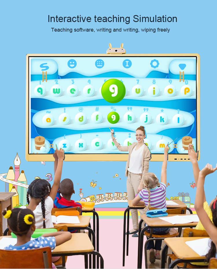 доска взаимодействующее Whiteboard экрана касания 85