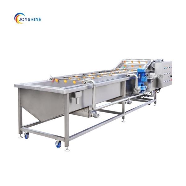 4000*1200*1300mm Fruit Vegetable Washer and Sterilizer Orange Fruit Washing Machine