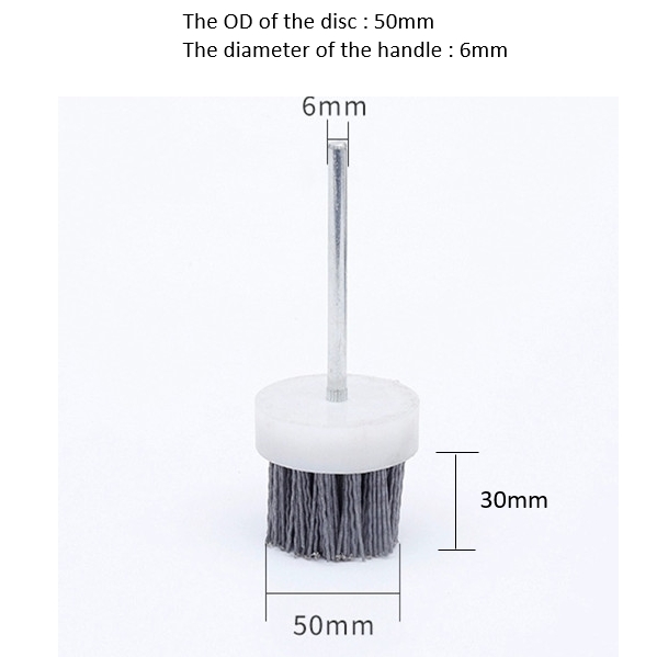 Промышленное дебургирование абразивных дисковых щетки для шлифования и полировки