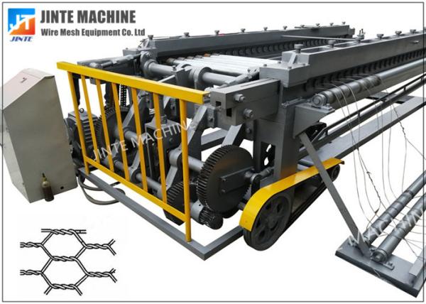 3.8m 380V Wire Mesh Fencing Machine For Gabion