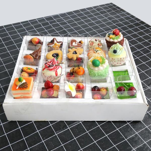 Plastic Cup Reusable Transparent Food Customized Logo Acceptable Factory Direct Sale Various Sizes Custom Pudding Desser