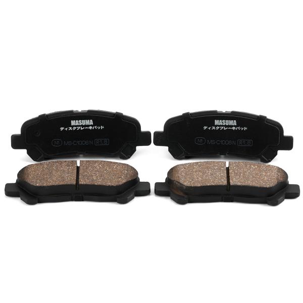 Yes MS-C1006N MASUMA Auto Car Accessories Low Met Brake Pads Set Disc 04466-48120 for Toyota