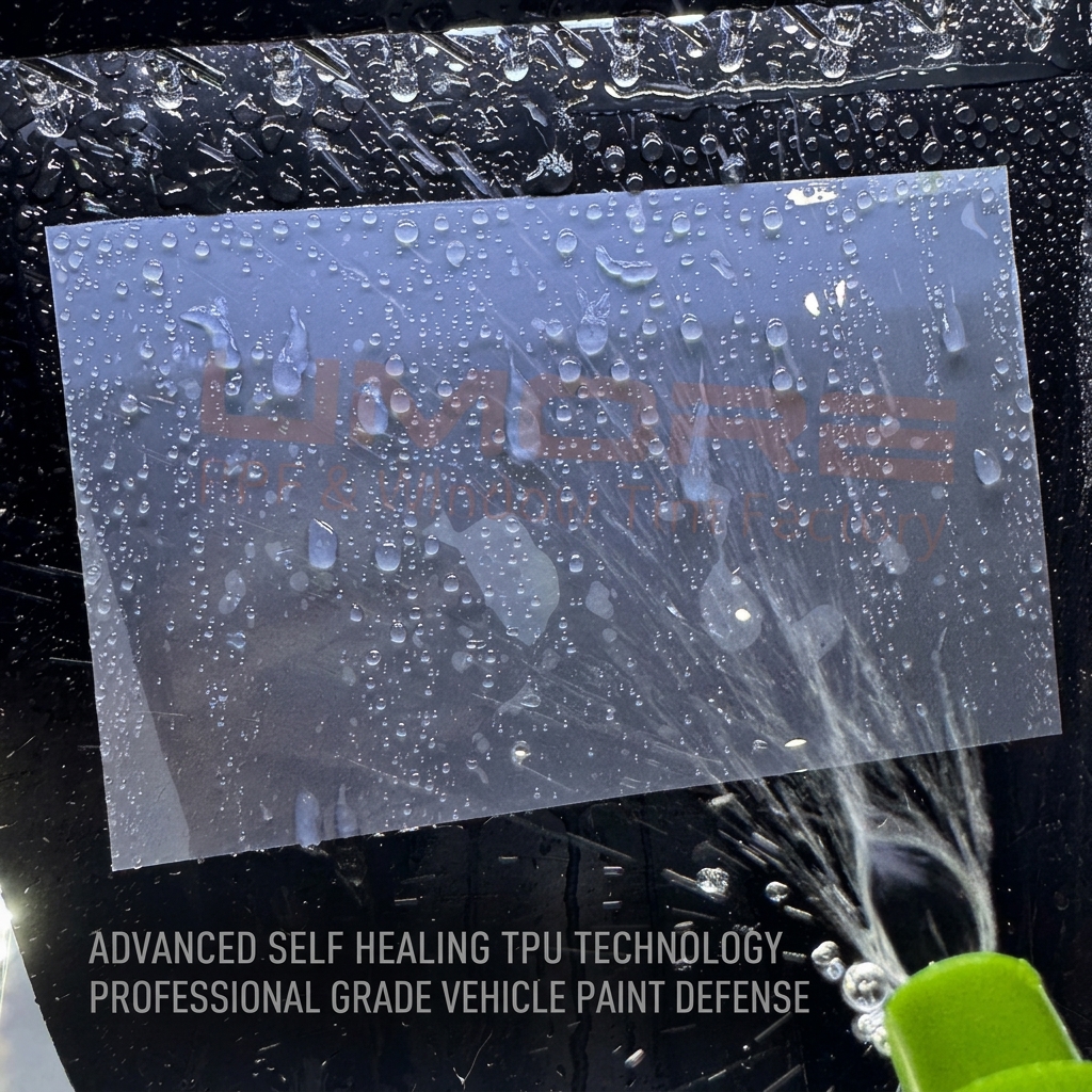 Self Healing Car Paint Protection Film TPU Car Protective Film 7.5mil Anti Scratch