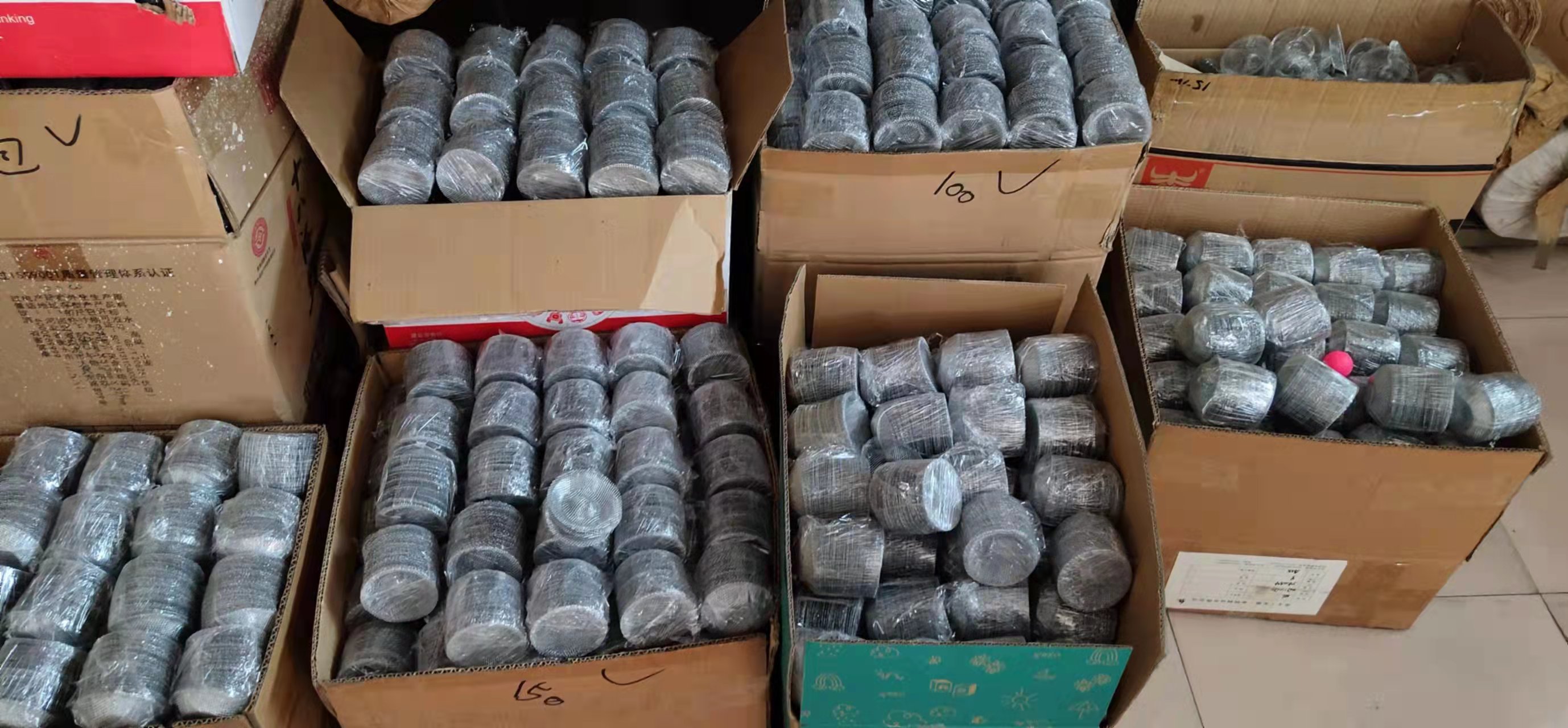 куря кальян Ss304 сетки фильтра металла табака 100pcs
