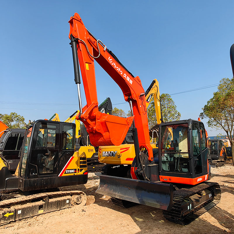 8000 кг подержанные экскаваторы Kubota Kx183-3 Backhoe