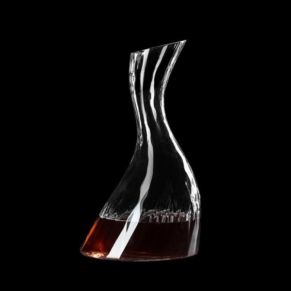 Wholesale Wine Decanter Hand-Blown Lead-Free Crystal & Aerator | 750ml Bulk Carafe for Distributors