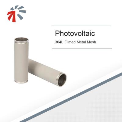 High Filtration Rating Customizable Filmed Metal Mesh Filter Element for Photovoltaic