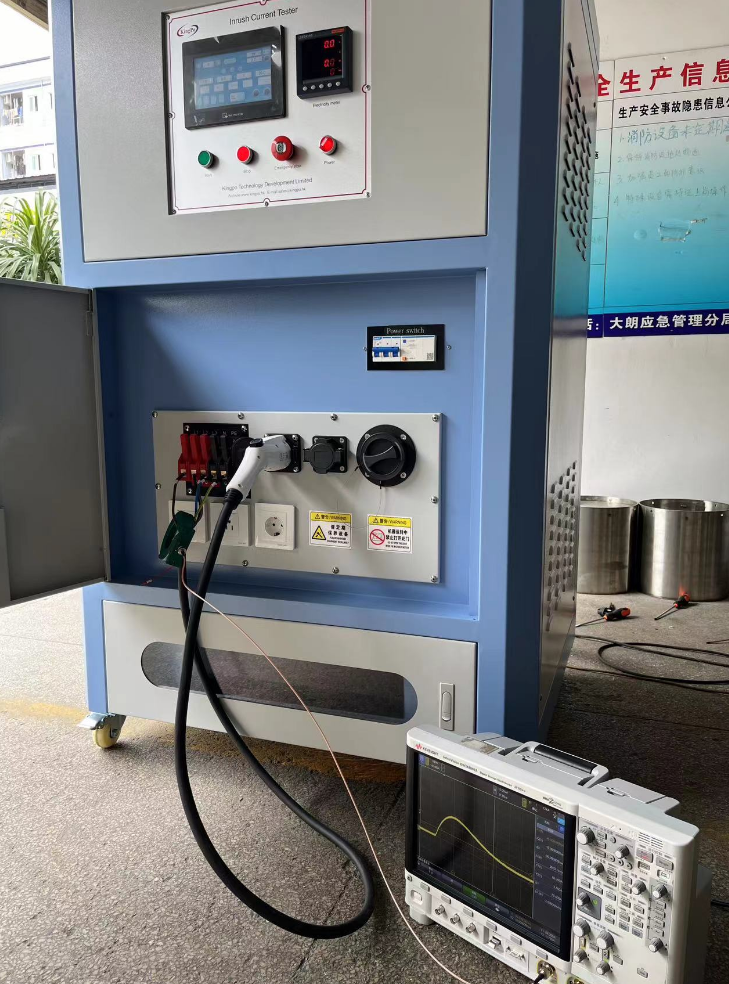 IEC 61439-7 Проверка входящего тока 230A Пиковый ток 100 μS Время импульса