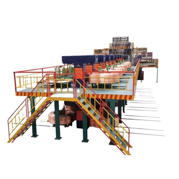 Automatic Copper Aluminum Rod Upward Continuous Casting Machine