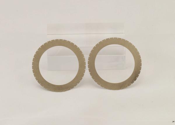 Optical Glass Diamond Dicing Blades Grey High Precision Tolerance ±0.003