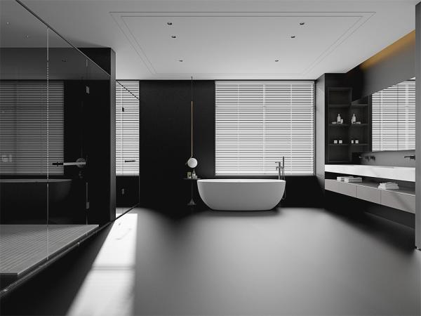 Black Matte Sintered Stone Slab 1600x3200mm for Interior Decor