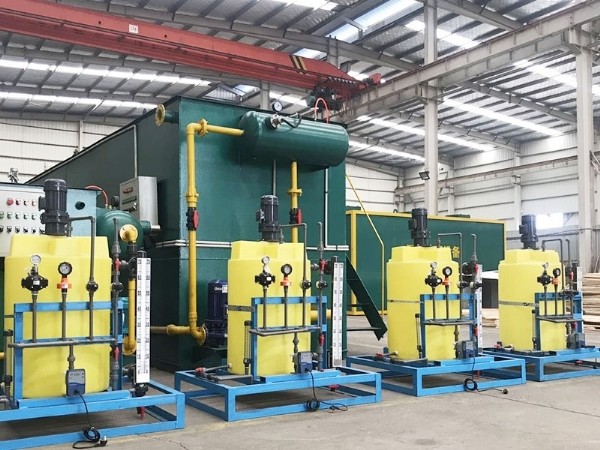 Интегрированная очистная установка от нефтяных сточных вод 50000 л/ч 1000 кг