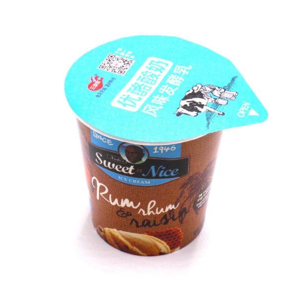 100mic Anti Rust Aluminum Foil Lids For Yogurt Container Lids ISO