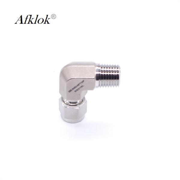 3000PSI Stainless Steel Pipe Fittings , Food Grade Barbed Tube Fittings