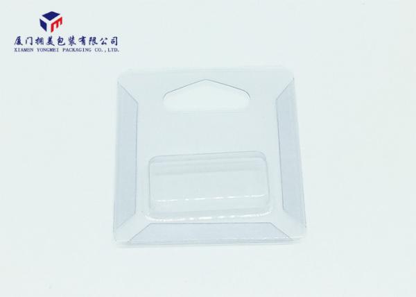 Hard Plastic Clamshell 0.3mm Clear PVC Packaging Boxes For Retail Product
