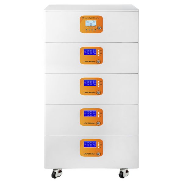Home Battery Storage System Horizontal All in One Inverter and Energy Storage System Offering Scalable Capacity from 15.36kWh to 61.44kWh