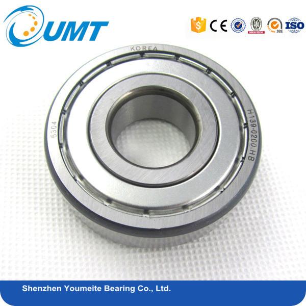6006 2RS ZZ single row ball bearings for Textile Machinery / Tractor bearings