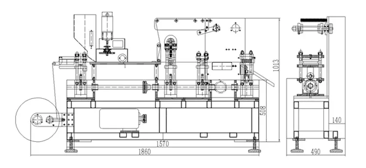 2.2kw Flat Plate Blister Packing Machine For Tablets Capsule