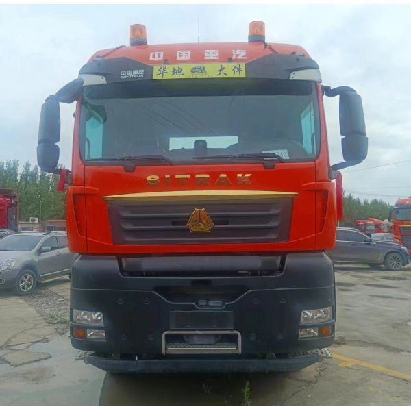 Shandeka Trailer Tractor Second Hand 6X4 Tractor Front Truck with Hydraulic Steering