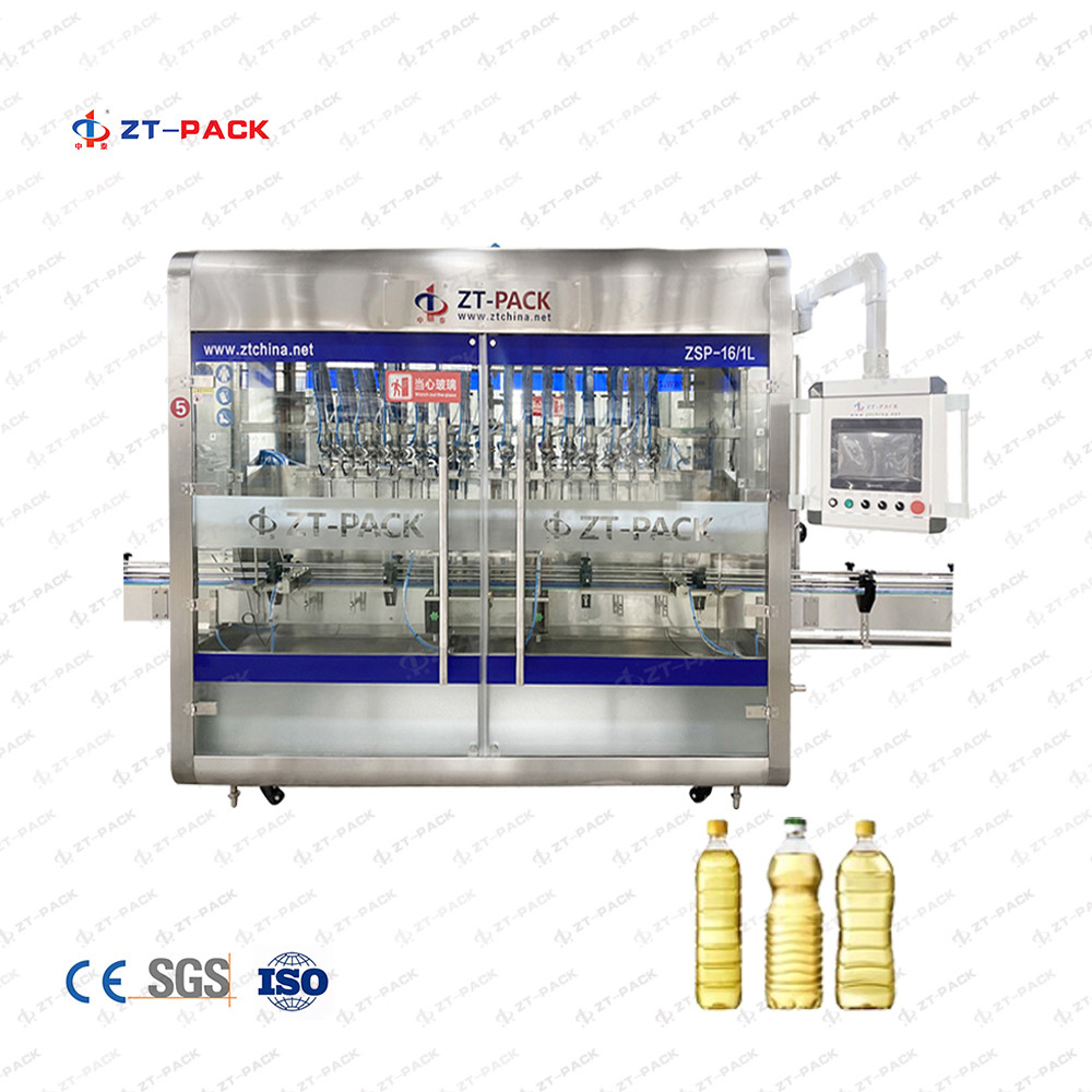 машина машины завалки 1l бутылки 4kw 600ML высокоскоростная вязкостная жидкостная заполняя