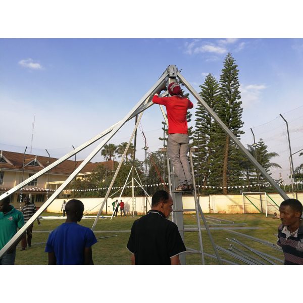 Aluminum Luxury 20x50m Event Party Tent For Dinner