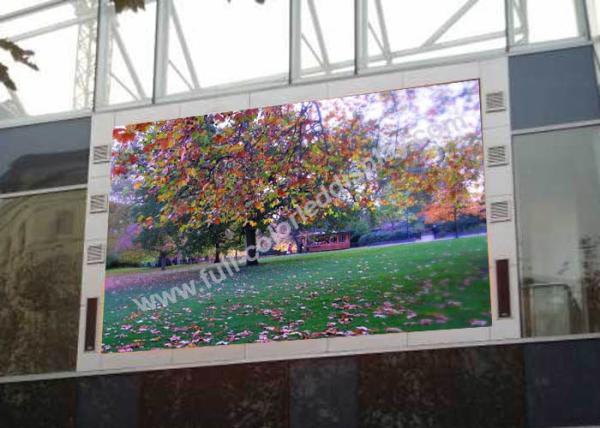 Exposição de diodo emissor de luz fixa exterior de pouco peso para o quadrado fora de 110/240V 