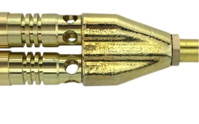 Tocha 1300 Handheld de bronze dobro da cozinha do tubo C 15cm