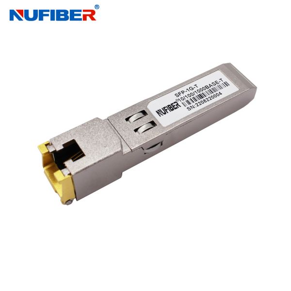10/100/1000Mbps Copper RJ45 UTP Cat5 cable Module 100meters