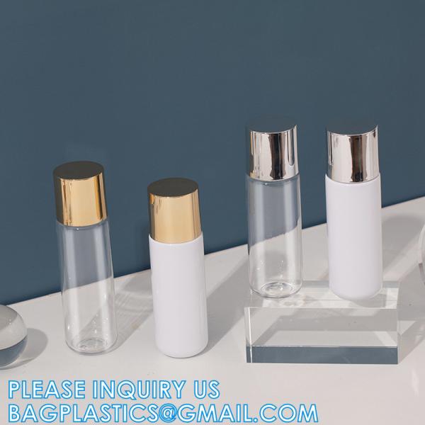 Foaming Dispenser Bottle, Travel Spray Bottle Container Cosmetics Bottle Transparent Dry Powder Spray Bottle