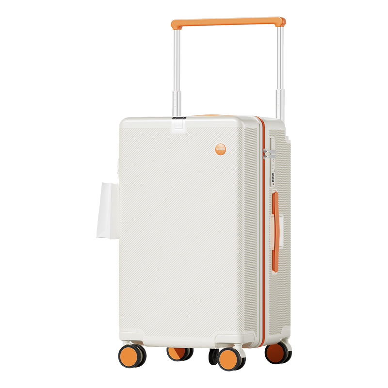 Deep Component Hard Shell Wide Trolley Luggage