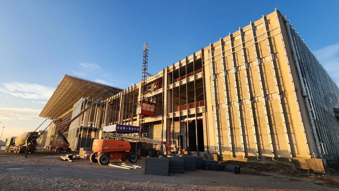 Parcs logistiques de bâtiments en acier galvanisé