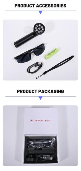 OABES Red Light Therapy 5 in 1 Red Light Infrared Light Blue Light for The Relief of Body Pain, Knees, Ankles, Hands
