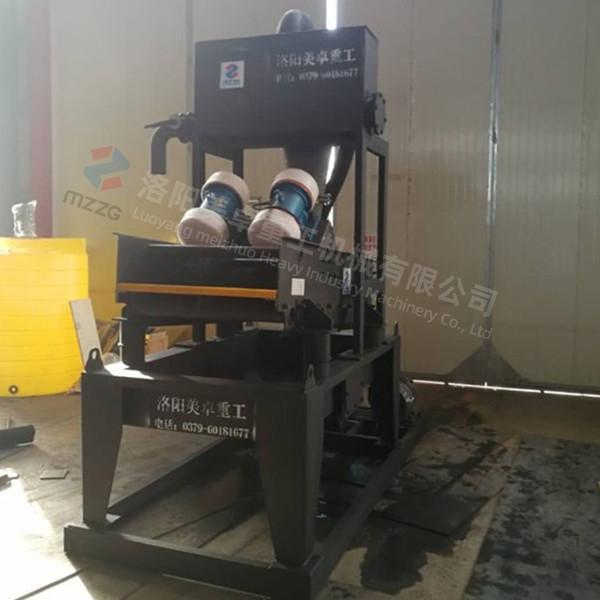 0-3mm Fine  Sand Recycling Machine MZ100 20kw For Extracting Solid Sand